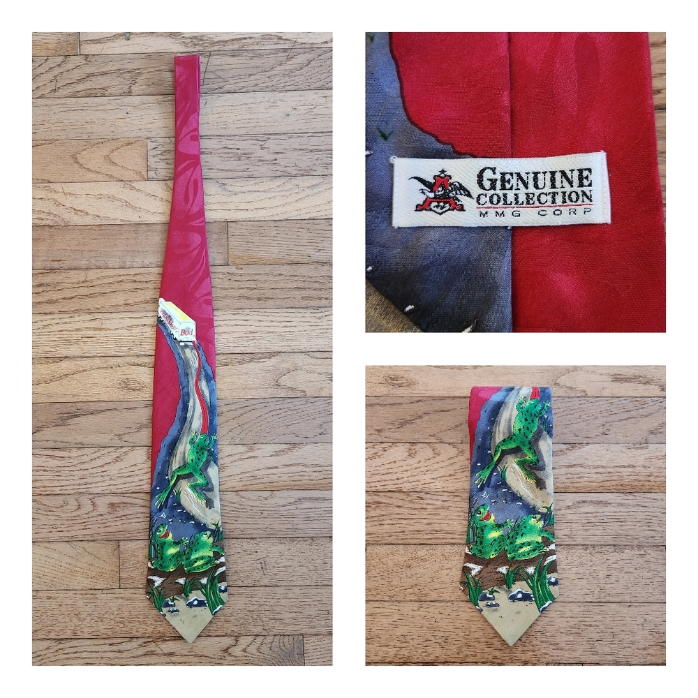 Anheuser-Busch Men's Frog Tie